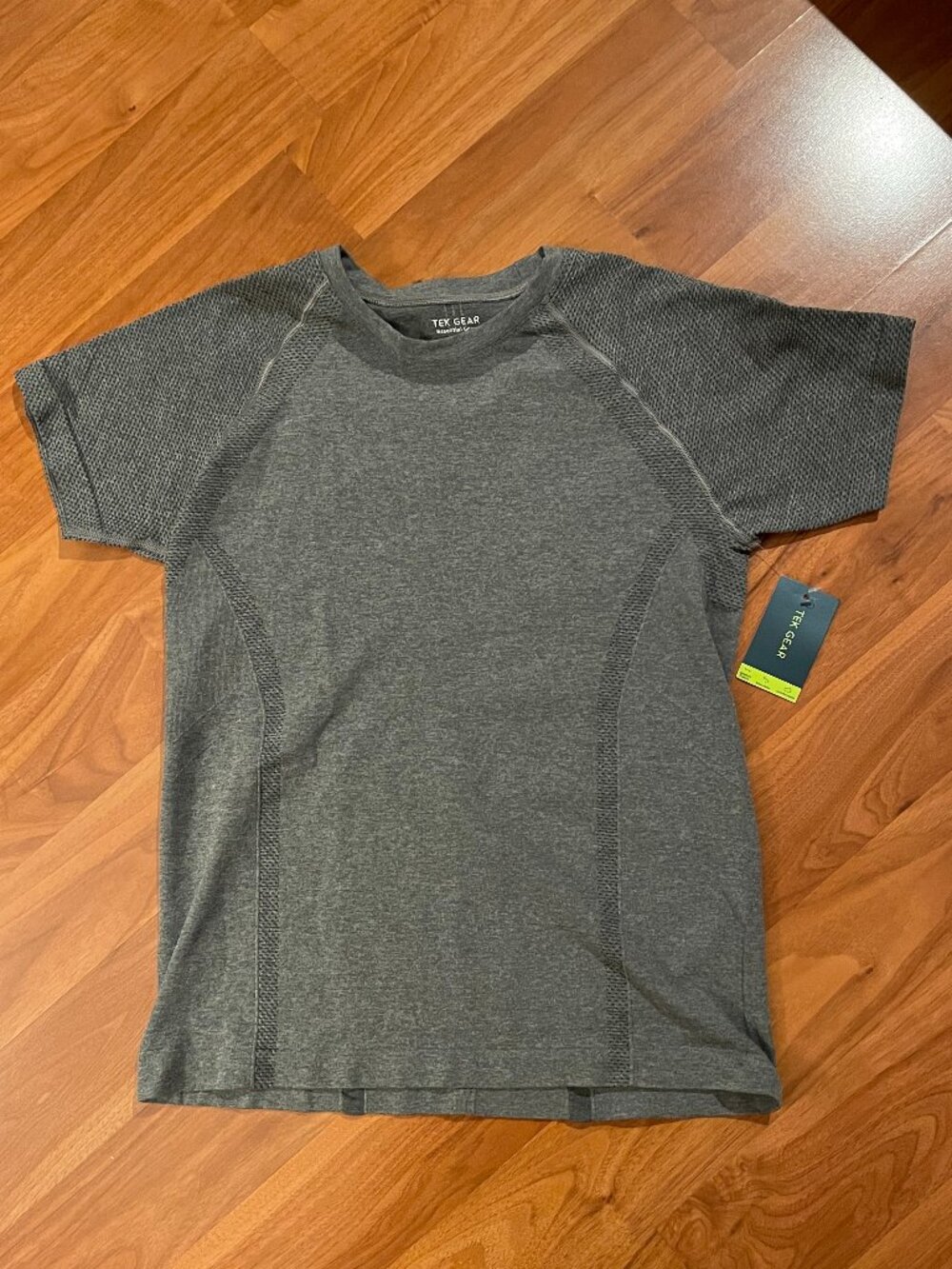 TekGear Activewear T-shirt, Gray, Size XL, NWT